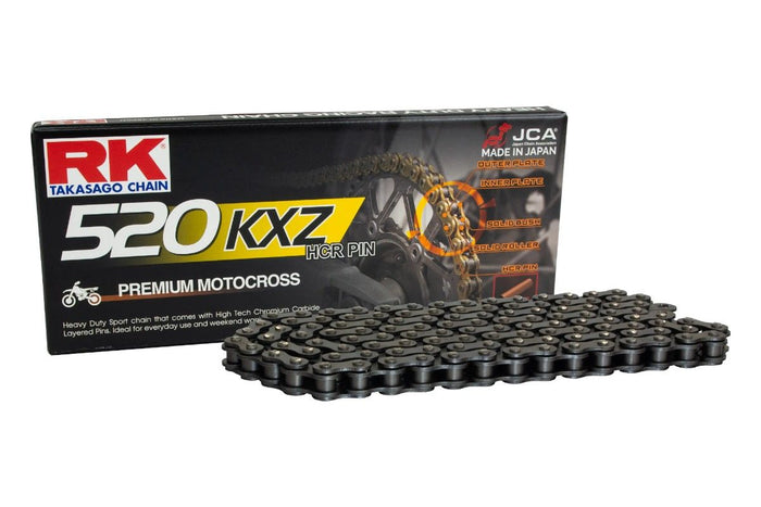 RK520KXZ120N Catena RK 520 KXZ - 120 maglie - Nero