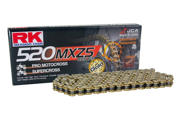 RK520MXZ5120G Catena RK 520 MXZ5 - 120 maglie - Oro