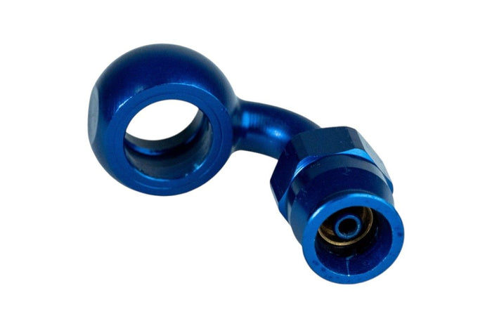RTF013 Raccordo occhiello piegato a 90° in lega leggera