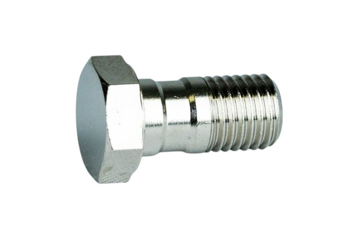 RTF037 Vite corta forata M10x1,25 in metallo