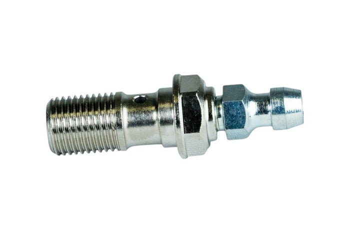 RTF040 Vite corta forata con spurgo M10x1 in metallo