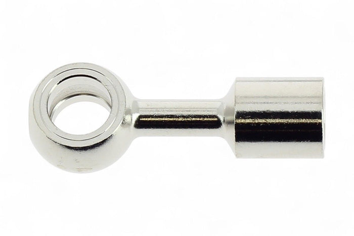 RTF054 Riduzione occhiello diritto femmina M10x1 in metallo