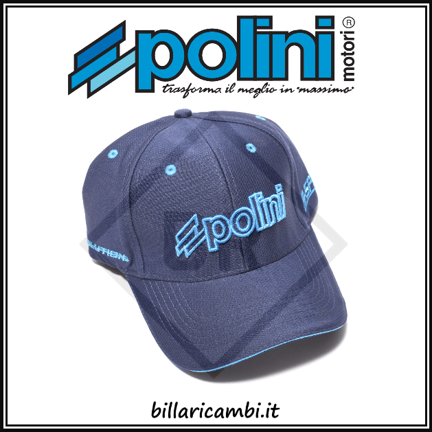 P098.2632 Cappellino Polini Evo 2 blu