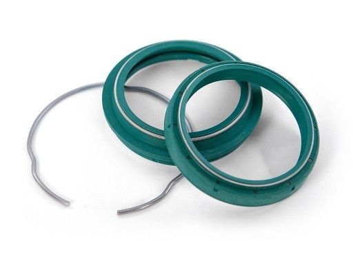 SKF48K.HD Kit paraolio e parapolvere verdi doppio labbro SKF per forcelle KYB/OHLINS 48mm