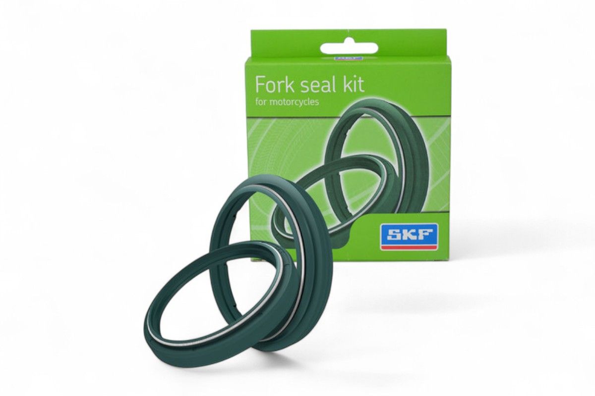 SKF48W Kit paraolio e parapolvere verdi SKF per forcelle WP 48mm
