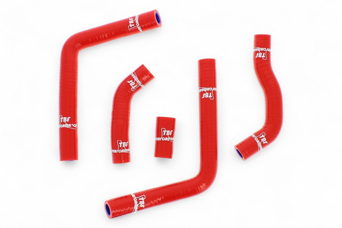 TB17027R Manicotti radiatore TBF - CR 125 05-07 rosso
