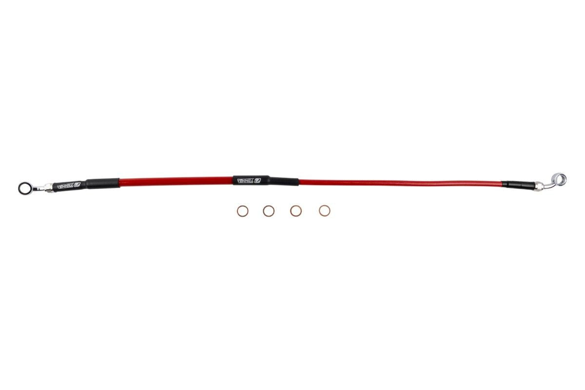 TFH22038R Tubo freno posteriore VENHILL - CRF 250/450 R rosso