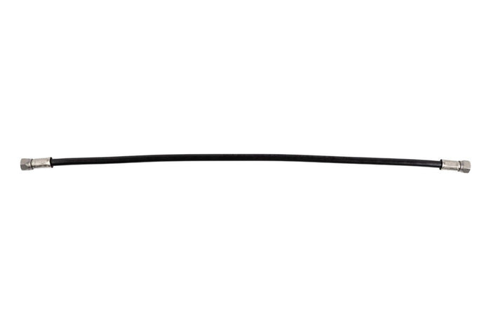 TFU0575 Tubo freno universale pre-assemblato carbon look, lunghezza 57,5cm (con guaina da 30cm)