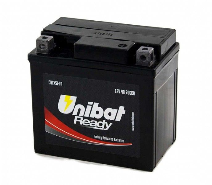 UB002RD Batteria UNIBAT Ready CBTX5L-FA / YTX5L-BS