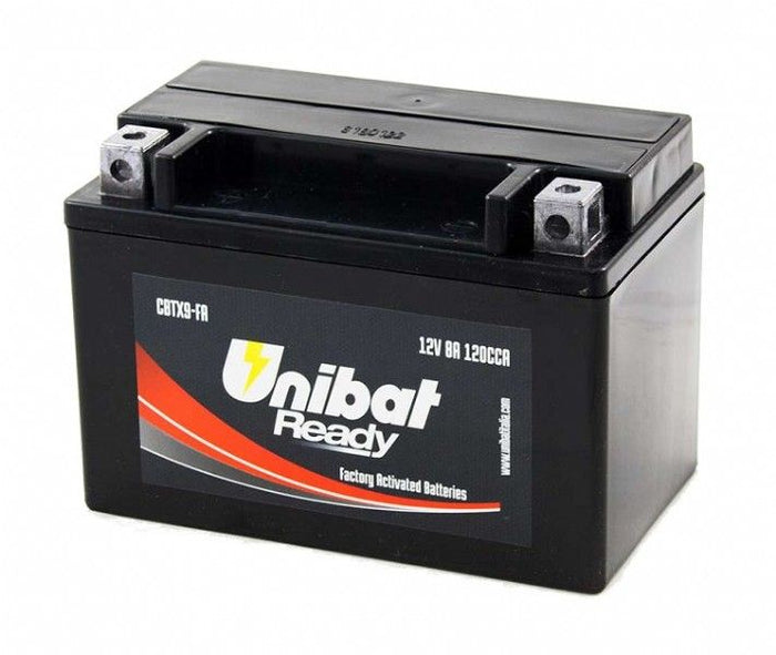 UB009RD Batteria UNIBAT Ready CBTX9-FA / YTX9-BS