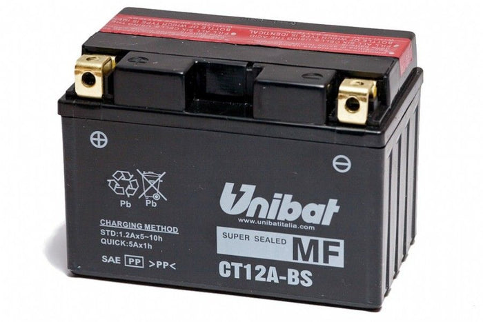 UB011MF Batteria UNIBAT MF CT12A-BS / YT12A-BS