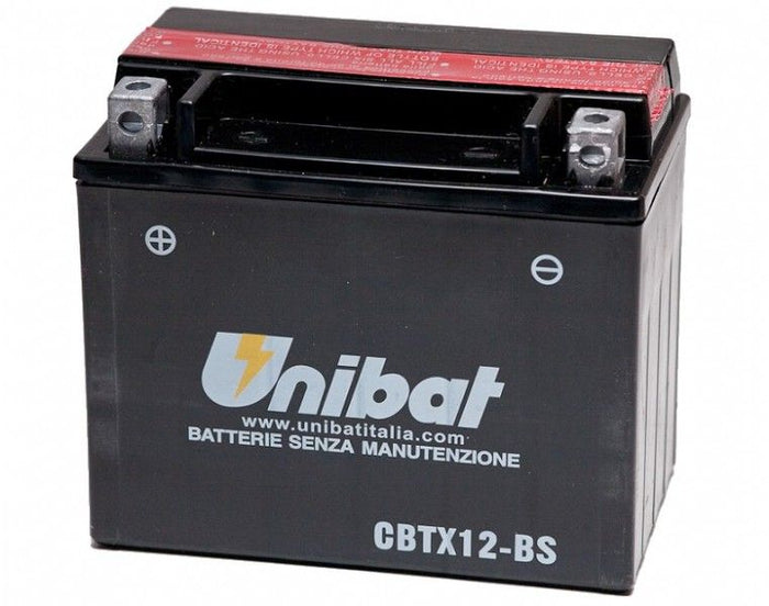 UB012MF Batteria UNIBAT MF CBTX12-BS / YTX12-BS
