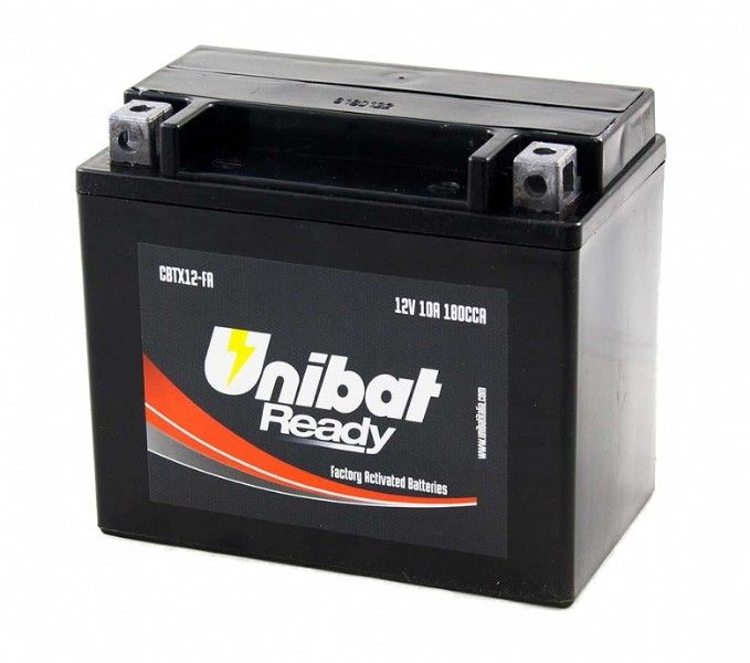 UB012RD Batteria UNIBAT Ready CBTX12-FA / YTX12-BS