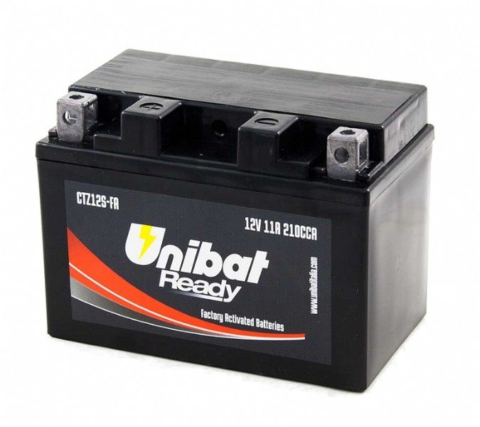 UB014RD Batteria UNIBAT Ready CTZ12S -FA / YTZ12-S
