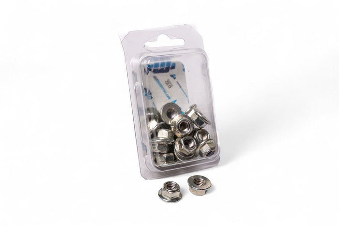 VT2081 Dadi autofrenanti M6 x 10mm (25 pezzi)
