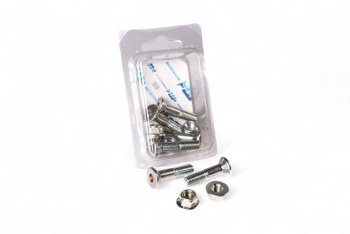 VT2100 Viti per corona a testa conica M8 x 30mm (sottotesta) e dado (6 pezzi)