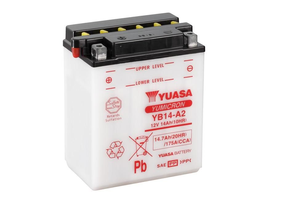 YU1437 Batteria YUASA YB14-A2